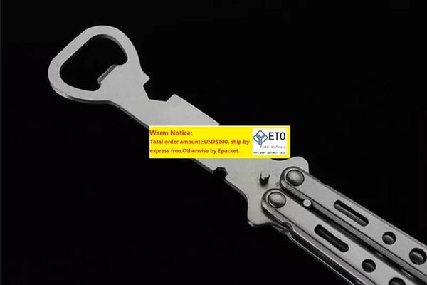 multifunction bottle opener butterfly sickle butterfly knife training beer bottle opener practice tool
multifunction bottle opener butterfly sickle butterfly knife training beer bottle opener practice tool