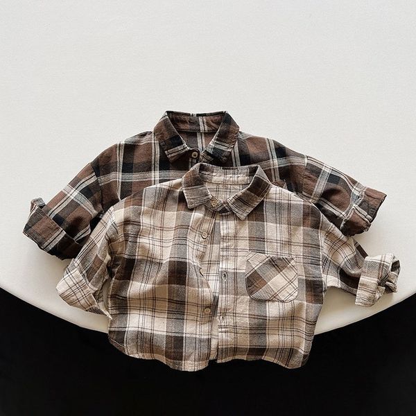 kids shirts children boy retro simple shirts baby girl fashion turn-down collar all-match cotton clothes arrival cardigan 230317, White;black
kids shirts children boy retro simple shirts baby girl fashion turn-down collar all-match cotton clothes arrival cardigan 230317, White;black