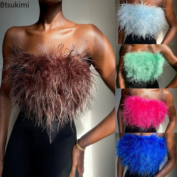 women's tanks camis summer women feather off shoulder cropped y2k tube furry crop party club tank woman zipper green cute 230317, White
women's tanks camis summer women feather off shoulder cropped y2k tube furry crop party club tank woman zipper green cute 230317, White