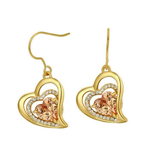 yoursfs 6 pairs/set love zircon pendant hoop earrings fashion women jewelry 18k gold plated, Golden;silver
yoursfs 6 pairs/set love zircon pendant hoop earrings fashion women jewelry 18k gold plated, Golden;silver