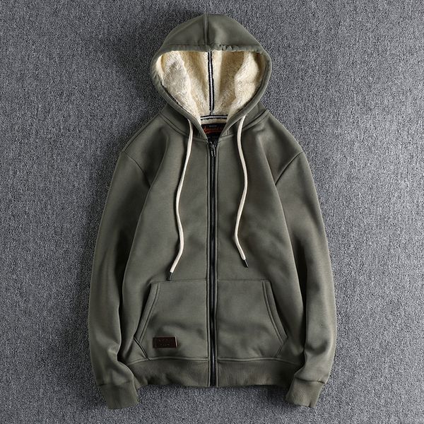 mens hoodies sweatshirts natural washing makes old english retro cashmere padded hooded sweater mens autumn and winter trend youth cardigan, Black
mens hoodies sweatshirts natural washing makes old english retro cashmere padded hooded sweater mens autumn and winter trend youth cardigan, Black