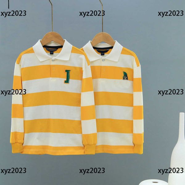 child polo shirt kids short sleeve baby t-shirt fashion applique striped lapel summer size 100-160 cm mar10, Blue
child polo shirt kids short sleeve baby t-shirt fashion applique striped lapel summer size 100-160 cm mar10, Blue