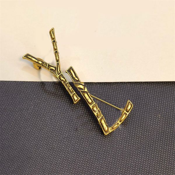birthday present crystal decoration bamboo texture brooches for womens fashion large silver plated pins gold color metal letter shape brooch, Gray
birthday present crystal decoration bamboo texture brooches for womens fashion large silver plated pins gold color metal letter shape brooch, Gray