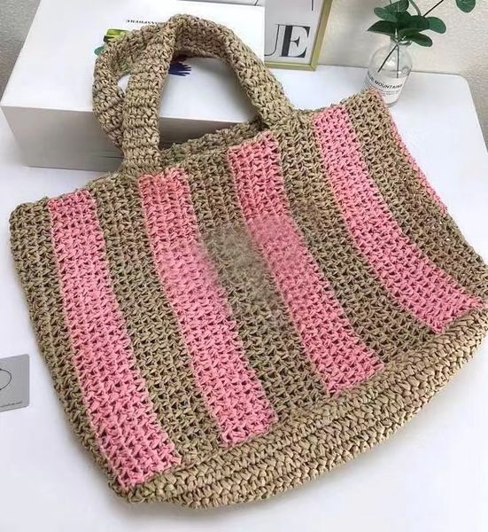 designer tote women handbags raffia fiber totes bag summer solid color shopping bags embroidered logo luxury casual bag petit sac women grid
designer tote women handbags raffia fiber totes bag summer solid color shopping bags embroidered logo luxury casual bag petit sac women grid