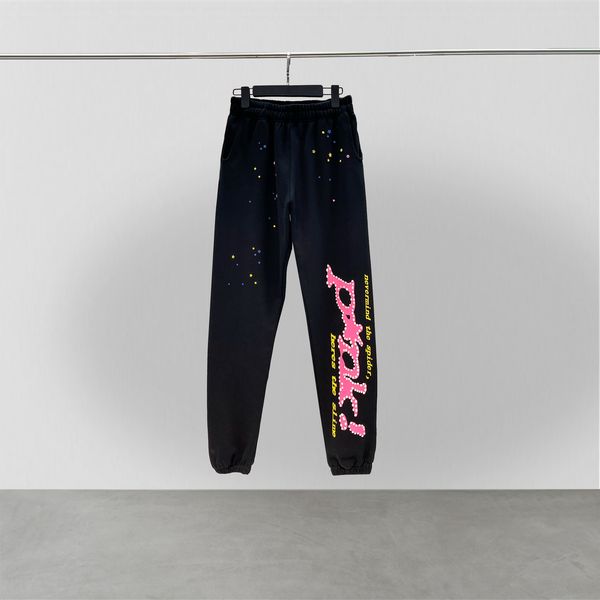 men's hoodies sweatshirts pants spider 555555 web sweatpants men women quality puff print sp5der heavy fabrictrousers hip hop joggers, Black
men's hoodies sweatshirts pants spider 555555 web sweatpants men women quality puff print sp5der heavy fabrictrousers hip hop joggers, Black