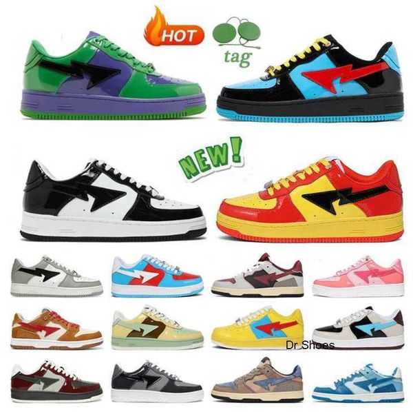 stas sk8 bapestas designer casual shoes women's men's shoes patent leather low black camouflage combination pink abc camo blue gra
stas sk8 bapestas designer casual shoes women's men's shoes patent leather low black camouflage combination pink abc camo blue gra