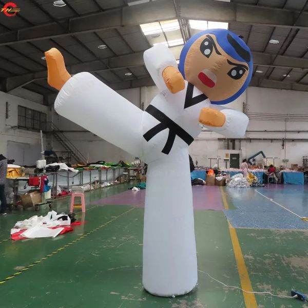 delivery outdoor activities giant advertising character inflatable karate man taekwondo boy for sale
delivery outdoor activities giant advertising character inflatable karate man taekwondo boy for sale