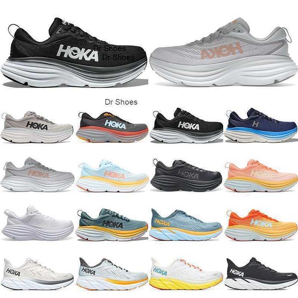 2023 outdoor shoes for men runner womens hoka bondi 8 clifton white black harbor mist summer song blue amber yellow runner mens sports
2023 outdoor shoes for men runner womens hoka bondi 8 clifton white black harbor mist summer song blue amber yellow runner mens sports