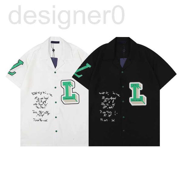 men's casual shirts designer men women summer hawaii style button lapel cardigan short sleeve oversized shirt blouses 20s7 s9ms, White;black
men's casual shirts designer men women summer hawaii style button lapel cardigan short sleeve oversized shirt blouses 20s7 s9ms, White;black