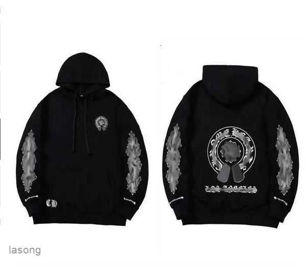 luxury chrome designer hoodies sweater cross flower pullover sanskrit balck white hearts coatpure cotton classic, Black
luxury chrome designer hoodies sweater cross flower pullover sanskrit balck white hearts coatpure cotton classic, Black