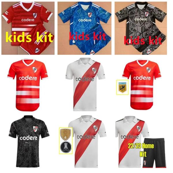 2022 2023 riverbed soccer jerseys t shirt barco de la cruz quintero conmebol libertadores camisetas men kids kits set football shirts palave, White;black
2022 2023 riverbed soccer jerseys t shirt barco de la cruz quintero conmebol libertadores camisetas men kids kits set football shirts palave, White;black