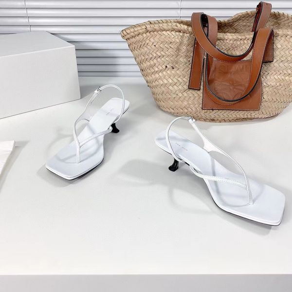 designer the row sandals french lady leather toe clip square kitten heel luxury casual comfortable outdoor party slippers dplv, Black
designer the row sandals french lady leather toe clip square kitten heel luxury casual comfortable outdoor party slippers dplv, Black