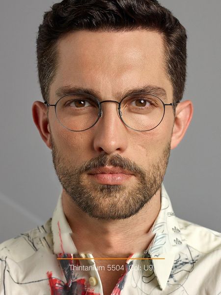 pure titanium high-end fashion linde 5504 vintage small round frame ultra-light glasses frame prescription mirror small face only 6g, Silver
pure titanium high-end fashion linde 5504 vintage small round frame ultra-light glasses frame prescription mirror small face only 6g, Silver