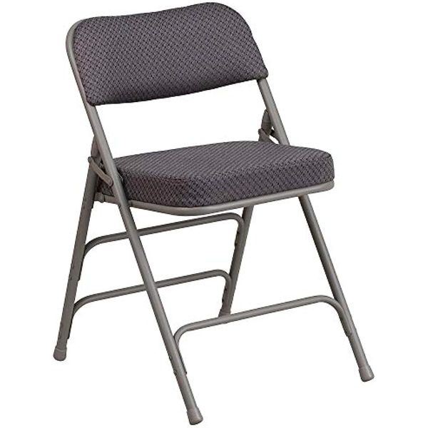 flash furniture 2 pack hercules series premium curved triple braced & double hinged gray fabric metal folding chair
flash furniture 2 pack hercules series premium curved triple braced & double hinged gray fabric metal folding chair