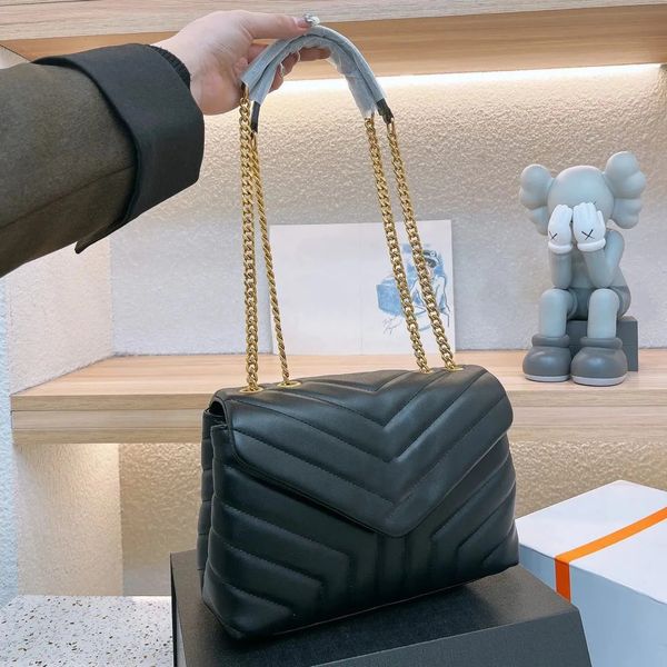 lou lou handbag shoulder bag brand y-shaped designer seam leather ladies metal chain black clamshell messenger chain bags box wholesale lamb
lou lou handbag shoulder bag brand y-shaped designer seam leather ladies metal chain black clamshell messenger chain bags box wholesale lamb