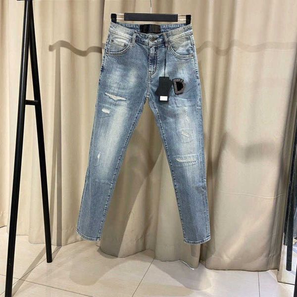 light color mens pants designer jeans washed embroidery jeans new fashion brand denim trousers men stretch slim fit slacks, Blue
light color mens pants designer jeans washed embroidery jeans new fashion brand denim trousers men stretch slim fit slacks, Blue