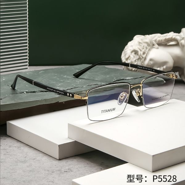 pure titanium men's business prescription mirror simple personality ultra light glasses half frame large frame, Silver
pure titanium men's business prescription mirror simple personality ultra light glasses half frame large frame, Silver