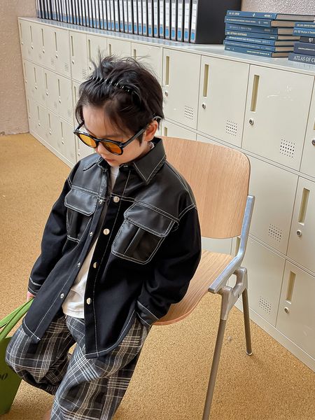 kids shirts boys' velvet shirt children's korean shirt winter clothes baby boy tooling style western style fashion children's, White;black
kids shirts boys' velvet shirt children's korean shirt winter clothes baby boy tooling style western style fashion children's, White;black