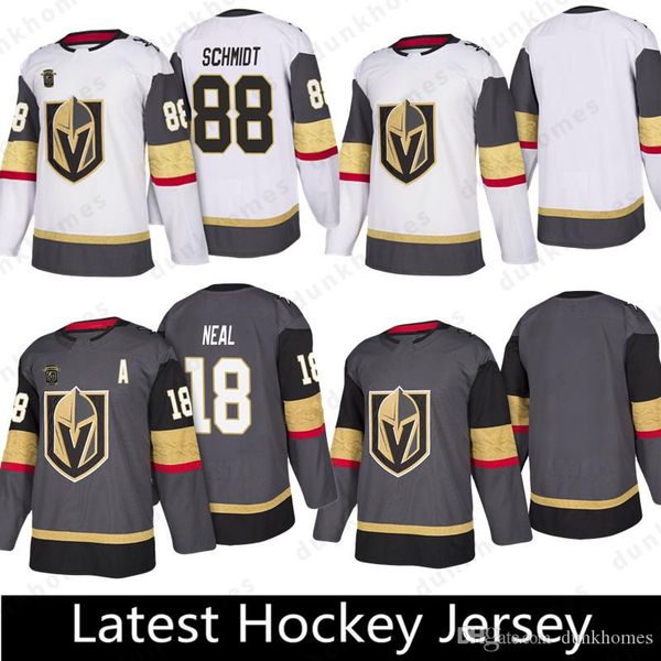 vegas golden knights 29 marc-andre fleury 18 james neal 92 tomas nosek 47 luca sbisa 41 gray pierre-edouard bellemare 18 19 hockey, Black;red
vegas golden knights 29 marc-andre fleury 18 james neal 92 tomas nosek 47 luca sbisa 41 gray pierre-edouard bellemare 18 19 hockey, Black;red