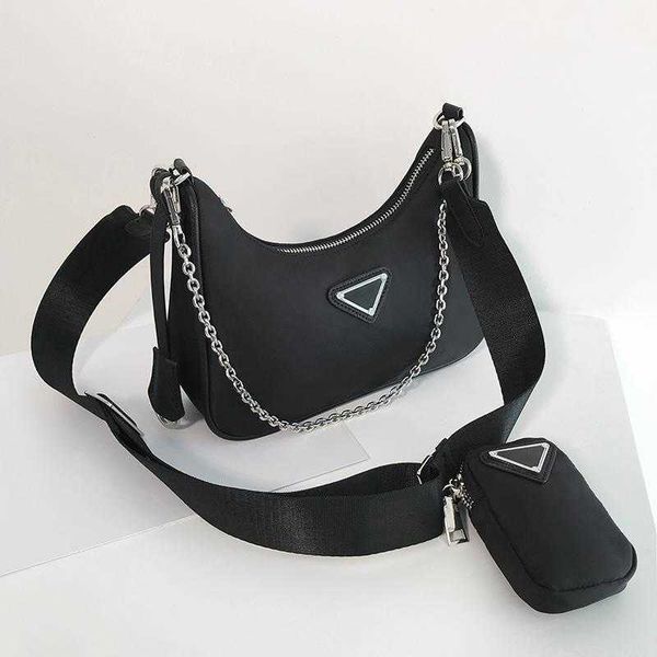 designer bags prad three in one hobo chain armpit advanced texture new women's nylon messenger
designer bags prad three in one hobo chain armpit advanced texture new women's nylon messenger