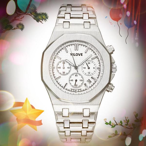 recommended men's chronograph no-mechanical quartz watch stainless steel band men clock full functional six pins leisure fashion scanni, Slivery;brown
recommended men's chronograph no-mechanical quartz watch stainless steel band men clock full functional six pins leisure fashion scanni, Slivery;brown