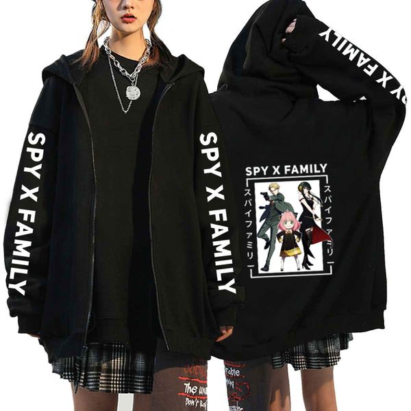 womens hoodies sweatshirts japanese anime spy x family play house print zipper plus fleece jacket autumnwinter longsleeve sweater 230317, Black
womens hoodies sweatshirts japanese anime spy x family play house print zipper plus fleece jacket autumnwinter longsleeve sweater 230317, Black