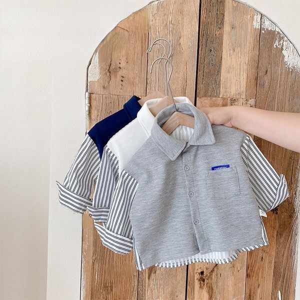kids shirts kids korean style shirts 1-7 years autumn baby boys fashion striped shirts boy cotton chic long sleeve 230317, White;black
kids shirts kids korean style shirts 1-7 years autumn baby boys fashion striped shirts boy cotton chic long sleeve 230317, White;black