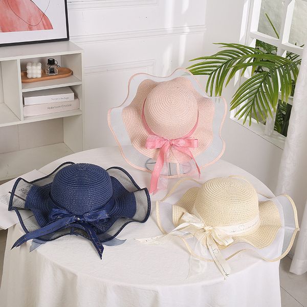 wide brim hats bucket hats summer for women big brim floppy straw hat elegant bowknot lacebrim uv protection beach cap outdoor holiday panam, Blue;gray
wide brim hats bucket hats summer for women big brim floppy straw hat elegant bowknot lacebrim uv protection beach cap outdoor holiday panam, Blue;gray