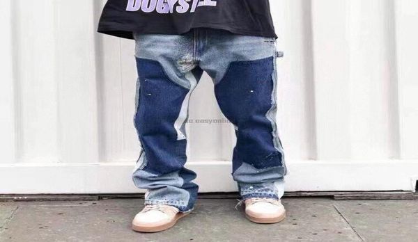 men039s jeans blue hole stacked splashing graffiti micro speaker splicing wide leg jean men stitching motorcycle pant patchwork1829275
men039s jeans blue hole stacked splashing graffiti micro speaker splicing wide leg jean men stitching motorcycle pant patchwork1829275