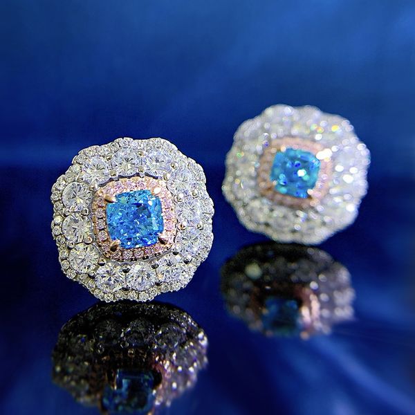 aquamarine diamond stud earring 100% real 925 sterling silver promise wedding earrings for women bridal party jewelry gift, Golden;silver
aquamarine diamond stud earring 100% real 925 sterling silver promise wedding earrings for women bridal party jewelry gift, Golden;silver