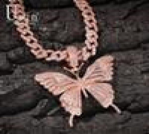 uwin iconic butterfly pendant 9mm rose gold cuban chain cubic charm pink tennis chain necklace men women hip hop jewelry gift8732287, Silver
uwin iconic butterfly pendant 9mm rose gold cuban chain cubic charm pink tennis chain necklace men women hip hop jewelry gift8732287, Silver