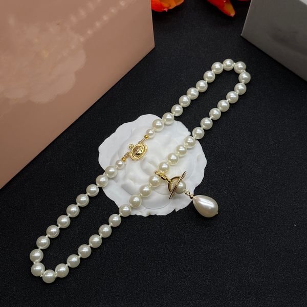 designer pendant necklaces letter vivian chokers luxury women fashion jewelry metal pearl necklace cjeweler westwood 45, Silver
designer pendant necklaces letter vivian chokers luxury women fashion jewelry metal pearl necklace cjeweler westwood 45, Silver