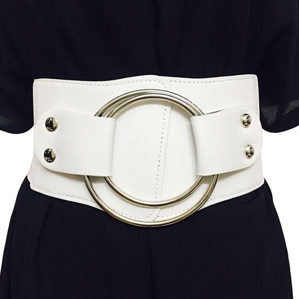belts lady retro wide waist belts stretchy elastic corset waistband hollow metal big oring women's belt for dress jacket 230316, Black;brown
belts lady retro wide waist belts stretchy elastic corset waistband hollow metal big oring women's belt for dress jacket 230316, Black;brown