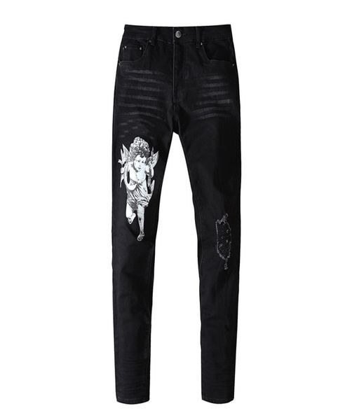 mens jeans hole angel printing new design european and american washed old pants fashion6499820, Blue
mens jeans hole angel printing new design european and american washed old pants fashion6499820, Blue