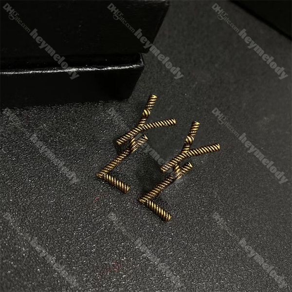 retro letter stud earrings gold long earring jewelry designer for women eardrops wholesale, Golden;silver
retro letter stud earrings gold long earring jewelry designer for women eardrops wholesale, Golden;silver