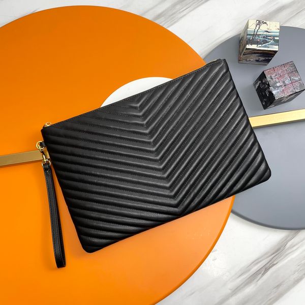 7a clutch bags deigner palin stripe real leather cowhide handbags gold logo black lining purse
7a clutch bags deigner palin stripe real leather cowhide handbags gold logo black lining purse