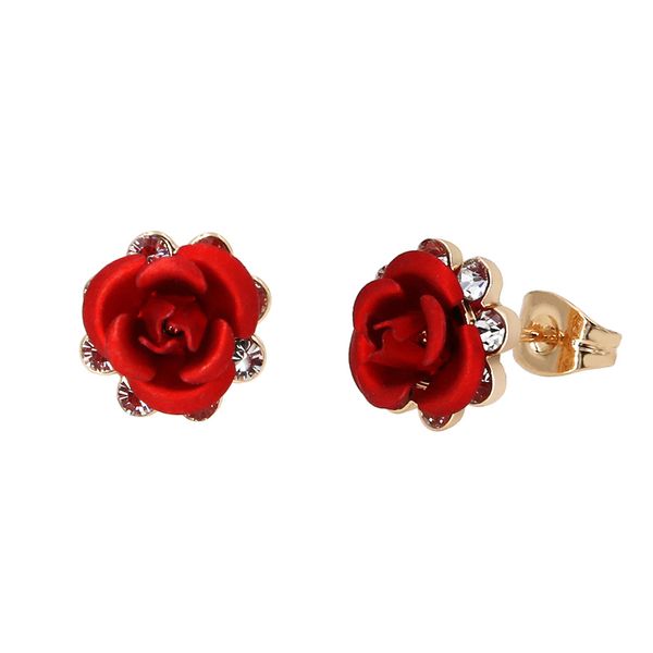 yoursfs 6 pairs/set women rose flower stud earrings gold plated 18k fashion anniversary jewelry, Golden;silver
yoursfs 6 pairs/set women rose flower stud earrings gold plated 18k fashion anniversary jewelry, Golden;silver