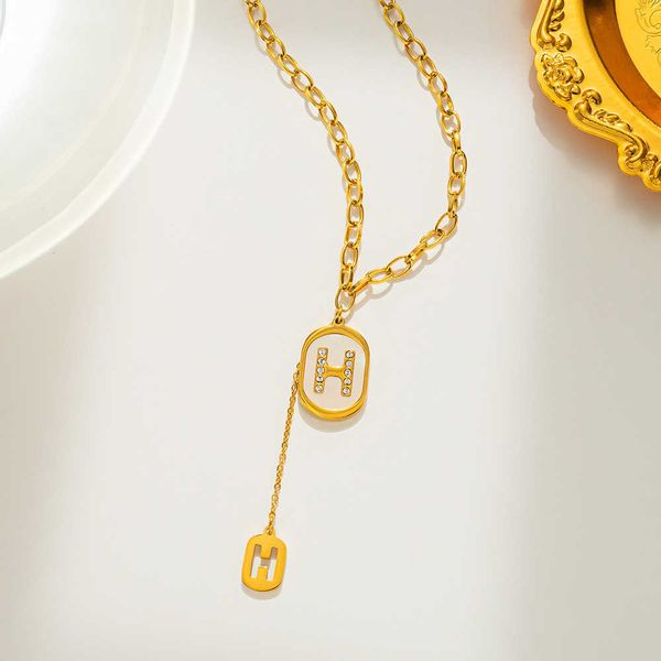 pendant necklaces strands strings genuine gold electroplated korean fashion zircon letter necklace light luxury versatile temperament sweate, Silver
pendant necklaces strands strings genuine gold electroplated korean fashion zircon letter necklace light luxury versatile temperament sweate, Silver