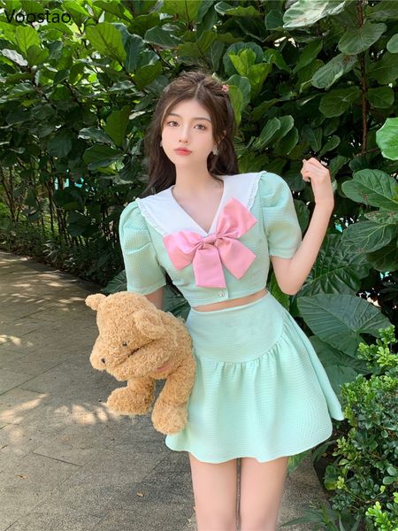 two piece dress summer kawaii lolita two piece skirts set women bow short elegant mini skirt suit girly sweet casual korean beach sets 2303, White
two piece dress summer kawaii lolita two piece skirts set women bow short elegant mini skirt suit girly sweet casual korean beach sets 2303, White