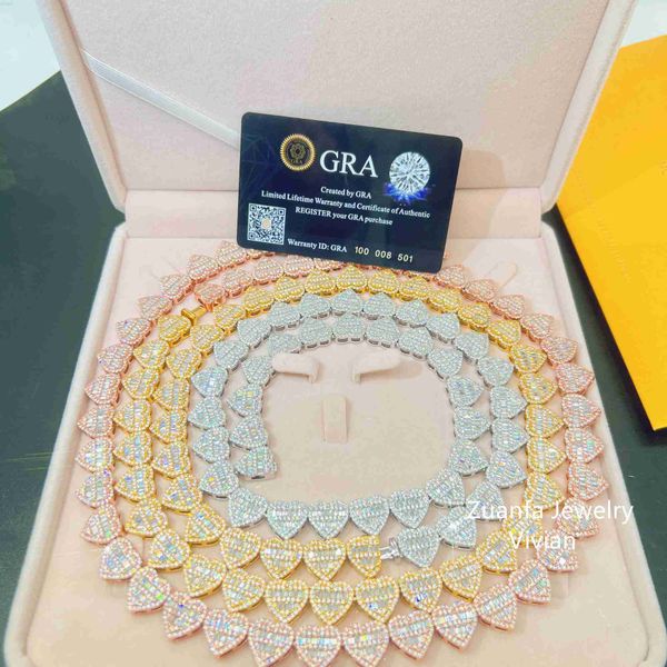 hip hop fine jewelry iced out moissanite diamond chain gold plated sterling silver chain women cuban link chain
hip hop fine jewelry iced out moissanite diamond chain gold plated sterling silver chain women cuban link chain
