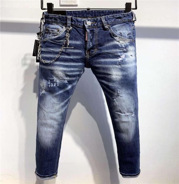 ss20 new arrival brand designer men denim cool guy jeans embroidery pants fashion holes trousers italy drk dsquareds d6231790, Blue
ss20 new arrival brand designer men denim cool guy jeans embroidery pants fashion holes trousers italy drk dsquareds d6231790, Blue