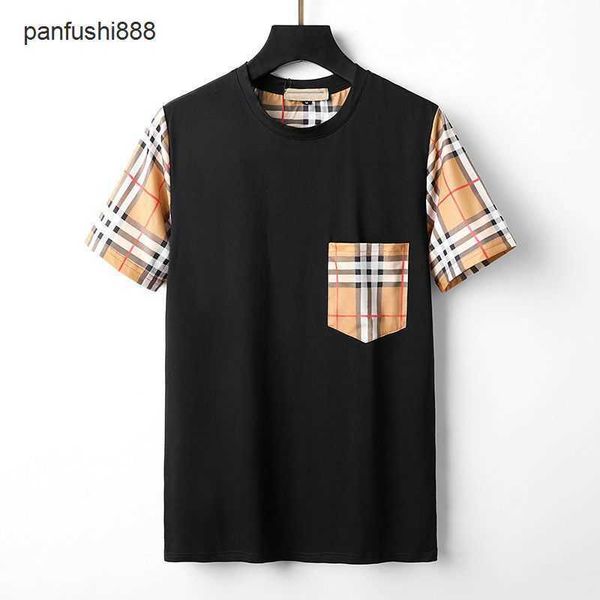 burbry classic t-shirt short sleeve t slim fit sports men's crew neck panel contrast plaid british summer underlay shirt wear cotton ou, White;black
burbry classic t-shirt short sleeve t slim fit sports men's crew neck panel contrast plaid british summer underlay shirt wear cotton ou, White;black