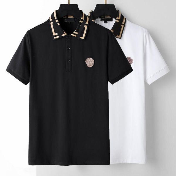 supplier kaos polos 2023 new mens designer cotton short sleeve summer shirts brand business design casual striped breathable t shirt polo cl, White;black
supplier kaos polos 2023 new mens designer cotton short sleeve summer shirts brand business design casual striped breathable t shirt polo cl, White;black