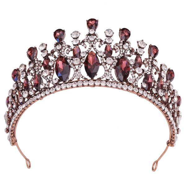 bridal purple red crystal tiara crown diadem women princess queen rhinestone crown hair dress jewelry, Slivery;white
bridal purple red crystal tiara crown diadem women princess queen rhinestone crown hair dress jewelry, Slivery;white