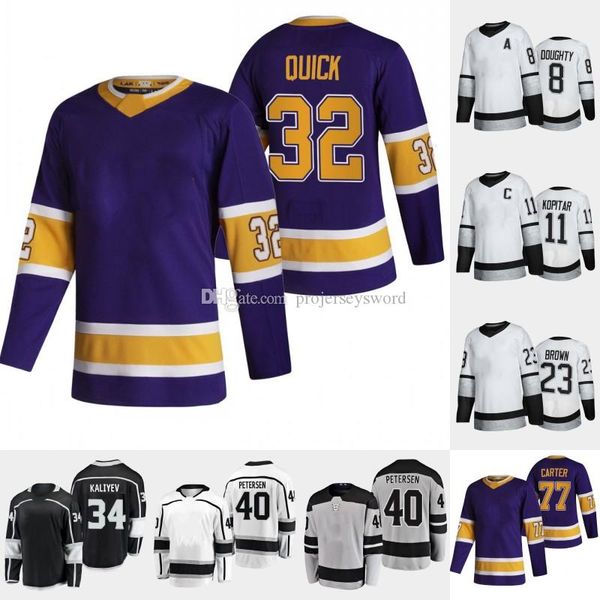#32 jonathan quick jersey cal petersen dustin brown brendan lemieux anze kopitar lias andersson quinton byfield trevor moore alex iafallo se, Black;red
#32 jonathan quick jersey cal petersen dustin brown brendan lemieux anze kopitar lias andersson quinton byfield trevor moore alex iafallo se, Black;red