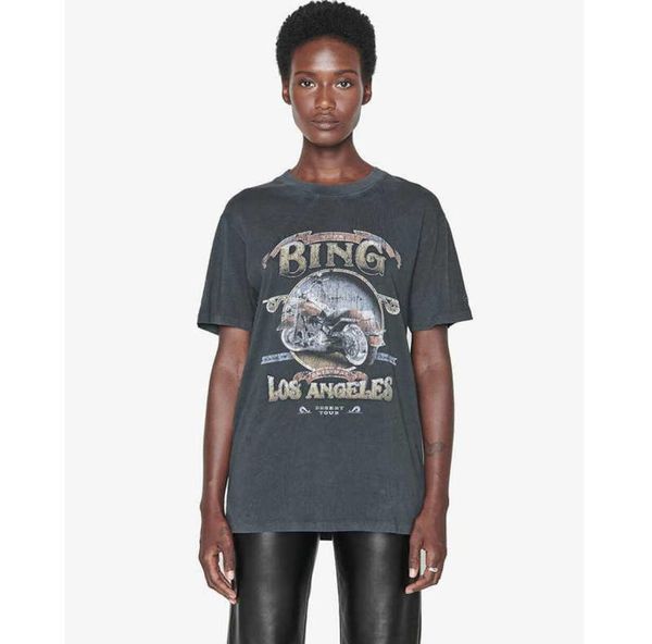 women's t-shirt anine bing los angeles motorcycle tshirt letter printing black gray cotton women short sleeve tee1815834, White
women's t-shirt anine bing los angeles motorcycle tshirt letter printing black gray cotton women short sleeve tee1815834, White