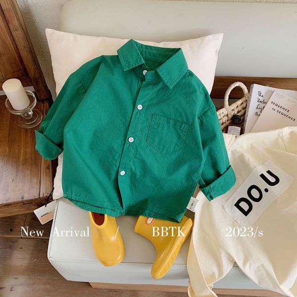 kids shirts spring boys casual long sleeve blouse baby kids children shirt 230317, White;black
kids shirts spring boys casual long sleeve blouse baby kids children shirt 230317, White;black