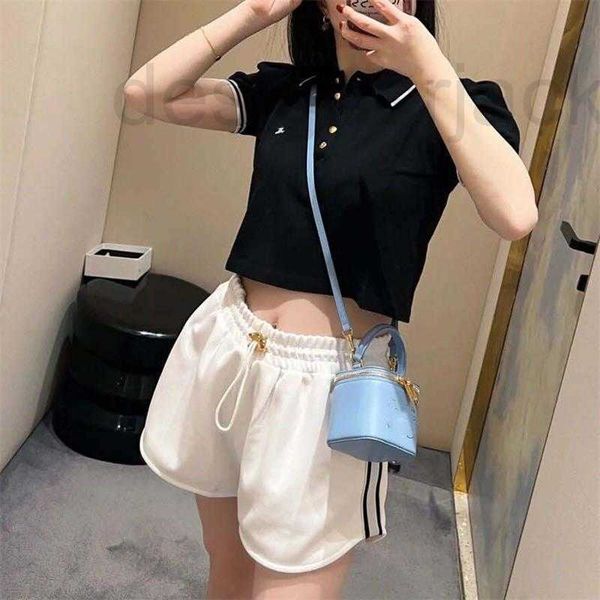 women's polos designer arc de triomphe letter embroidered polo neck black t-shirt 2023 summer new westernized age reducing short kea0, White
women's polos designer arc de triomphe letter embroidered polo neck black t-shirt 2023 summer new westernized age reducing short kea0, White
