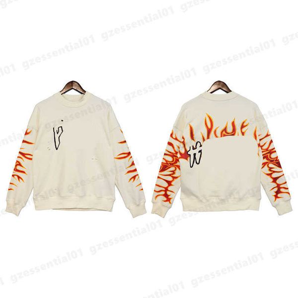 classic retro style designer hoodie mens sweatshirts flame letters cut through the old round neck long sleeve sweatshirt fashion high street, Black
classic retro style designer hoodie mens sweatshirts flame letters cut through the old round neck long sleeve sweatshirt fashion high street, Black