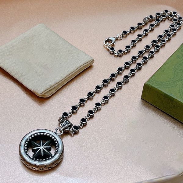 star awn circle ring pendant necklaces for women hollow ring chain necklaces tiny lines lady necklace, Silver
star awn circle ring pendant necklaces for women hollow ring chain necklaces tiny lines lady necklace, Silver